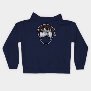 Byron Murphy II Seattle Player Silhouette Kids Hoodie